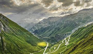 The most beautiful mountains in the Swiss Alps