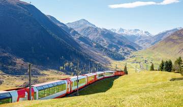Bahnrundreise mit Glacier und Bernina Express