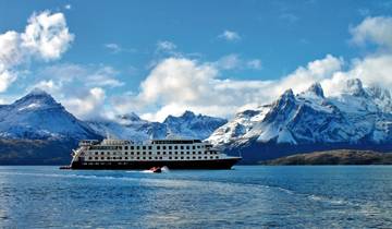 Paysages de rêve au bout du monde : Ventus Australis au départ d'Ushuaia