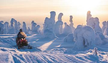 Les plaisirs de l'hiver en Laponie finlandaise
