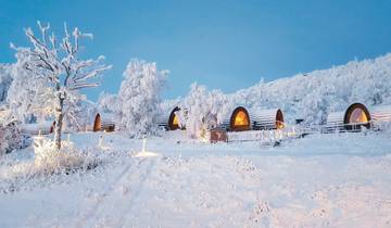 Erlebnis Polarlicht, Postschiff und Snowhotel