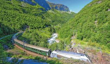 By mail boat and train through Norway