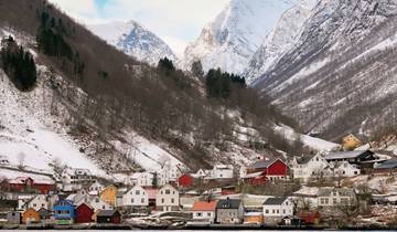 Mit Schiff und Bahn von Oslo nach Bergen im Winter