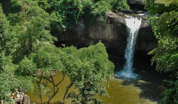 5 jours à Bangkok comprenant la visite du parc national de Khao Yai, le quartier chinois, le marché aux fleurs, le dîner au restaurant Savoey et le marché flottant et le marché ferroviaire de Maeklong.