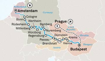 Juwelen von Europa mit Prag 2025|2026 - 18 Tage (von Prag bis Amsterdam)