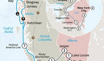 Majestätische Rocky Mountains und die Farben Ostkanadas 2025 - 30 Tage Rundreise