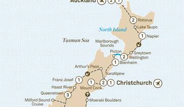 Ultimate New Zealand 2025 - 24 jours (from Auckland to Lake Tekapo)