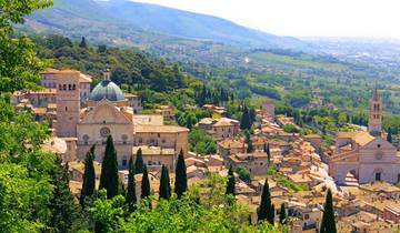 La campagne toscane et ombrienne avec les charmantes villes collinaires d\'Italie (de Rome à la Toscane) circuit