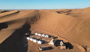 Au départ de Marrakech : Excursion privée de 3 jours dans le Sahara à l'Erg Chigaga