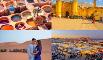 4 Daagse Rondreis Marokko en Sahara van Fes naar Marrakech (Luxe Kamp)