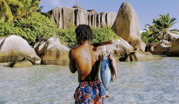 Saut d\'île aux Seychelles (Hôtels : classe moyenne supérieure, transferts standard, 8 nuits) circuit