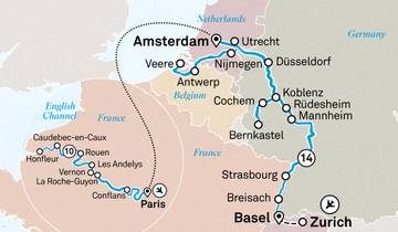 Europe's Heartland 2025 - 25 Days (from Zurich to Paris)