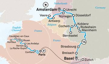 Europe's Heartland 2025 - 25 Days (from Paris to Amsterdam)