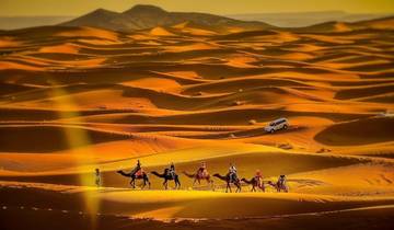 Circuit dans le désert du Sahara au Maroc depuis Marrakech jusqu\'à Merzouga - 4 jours circuit