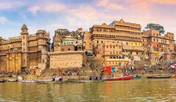 Kreuzfahrt auf dem Ganges: Das Heilige Wasser zwischen Kalkutta und Varanasi (Kreuzfahrt von Hafen zu Hafen) (von Kalkutta bis Delhi)