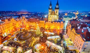Fêtes de fin d'année sur le Danube Bleu Découverte avec 2 nuits à Prague 2026