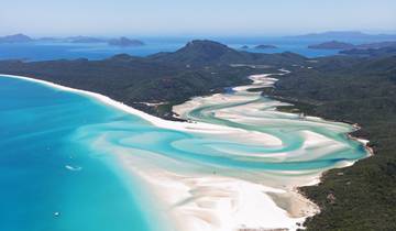 Tropical Queensland (avec transport aérien interne, de Cairns à la Gold Coast, 10 jours, taxe aérienne intra-tour Tropical Queensland de Cairns à la Gold Coast)