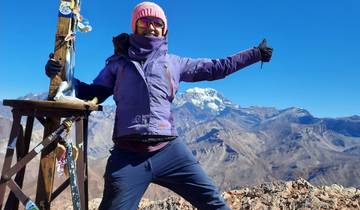 Mount Penitentes Ascent 14,400 ft / 4.400 masl.