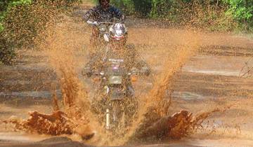 Exotische Laos Motorrad von Luang Prabang nach Pak Beng, Luang Namtha, Muang Xay