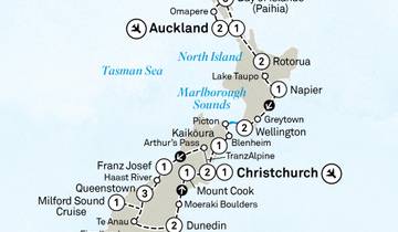 Ultimate New Zealand 2025 - 24 Days (from Auckland to Christchurch)