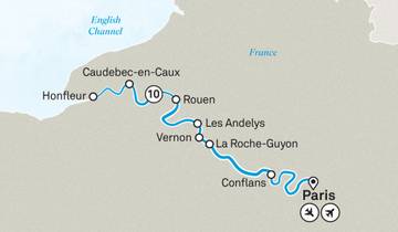 Normandie & Edelsteine an der Seine 2025 Rundreise