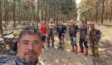 Circuit en moto tout-terrain à Phnom Penh, Kampong Thom, Battambang et Siem Reap circuit