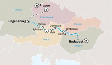 Gems of the Danube with Prague 2026 - 11 Days (including Regensburg)