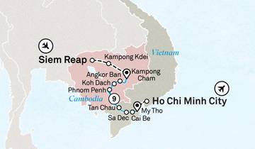 Meandering along the Mekong 2025|2026 - 10 Days (from Siem Reap to Ho Chi Minh City) Tour