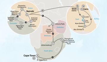 Cape Town To Cairo Tour