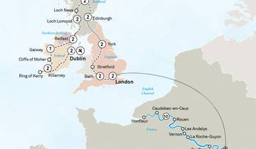 Majestic Britain & Ireland with Normandy and Gems of the Seine