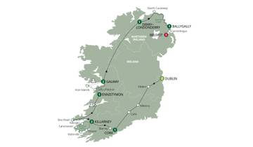 Country Roads of Ireland (End End Belfast, Classic Group, 12 Days)