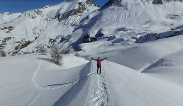 Vacances guidées en raquettes à neige dans les Alpes