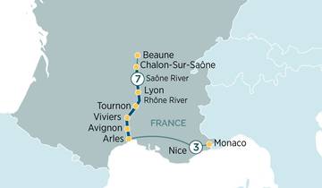 Sensations of Lyon & Provence with Nice 2025 - 11 Days (from Nice to Lyon)