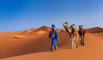 Casablanca to Imperial Cities & Sahara Desert Glamping 7 Day adventure Tour