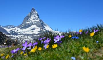 Seen, Berge und Eisenbahnen in der Schweiz Rundreise