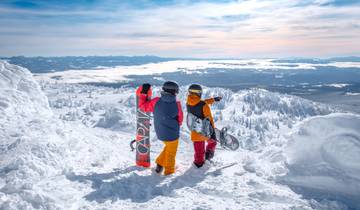 Ski British Columbia: Big White Resort from Vancouver