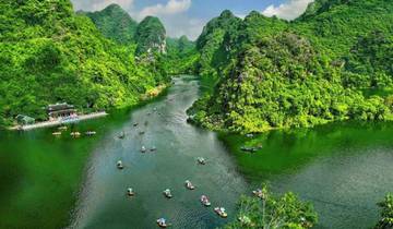 From Hanoi: Luxury Bai Dinh - Trang An - Cycling Full Day Tour with Buffet Lunch - by Limousine | Vietnam Tour