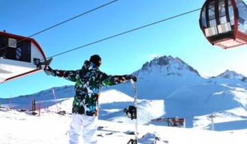 Ski de randonnée sur le mont Erciyes en Cappadoce + ville souterraine circuit