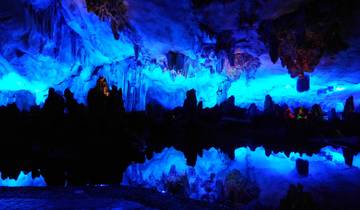 Guilin City Tour 1D: Elephant Trunk Hill Park, Fubo Hill, Folded Brocade Hill, Reed Flute Cave