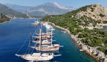 Naviguez en Turquie : Croisière en goélette entre Olympos et Fethiye (âge mixte) circuit