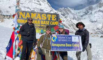 Annapurna Basislagers Trekkingreise