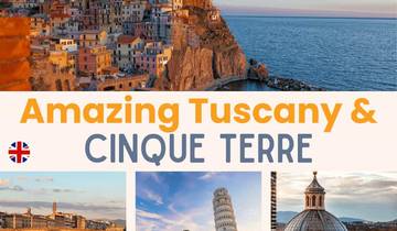 Florence : L'incroyable Toscane et les Cinque Terre 2026 : Circuit indépendant avec visites quotidiennes partagées - Petit groupe