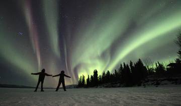 Yukon Winter at the Lake 5-day Northern Lights & Dogsled Adventure