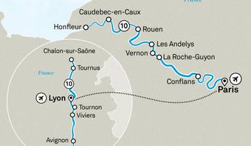 Normandy & Gems of the Seine & Spectacular South of France 2026 - 21 Days (from Lyon to Paris)