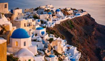 Athens to Mykonos & Santorini and Meteora Adventure with Flight Included Tour