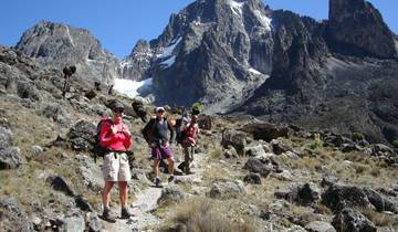 Excursión de 4 días al Monte Kenia por las rutas de Sirimon y Naromoru 2025/2026