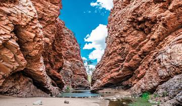 El Centro Rojo de cerca