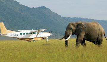 5 jours de safari aérien de luxe à Amboseli et Masai Mara au Kenya circuit