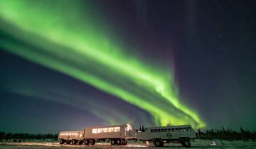 Aurores boréales et nuits d'hiver à Churchill (Manitoba)