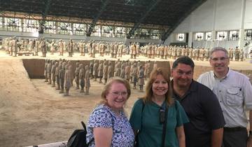 Dagtour in Xian met een minigroep naar het Terracottaleger, de stadsmuur, de reusachtige wilde ganzenpagode en de moslimbazaar-rondreis